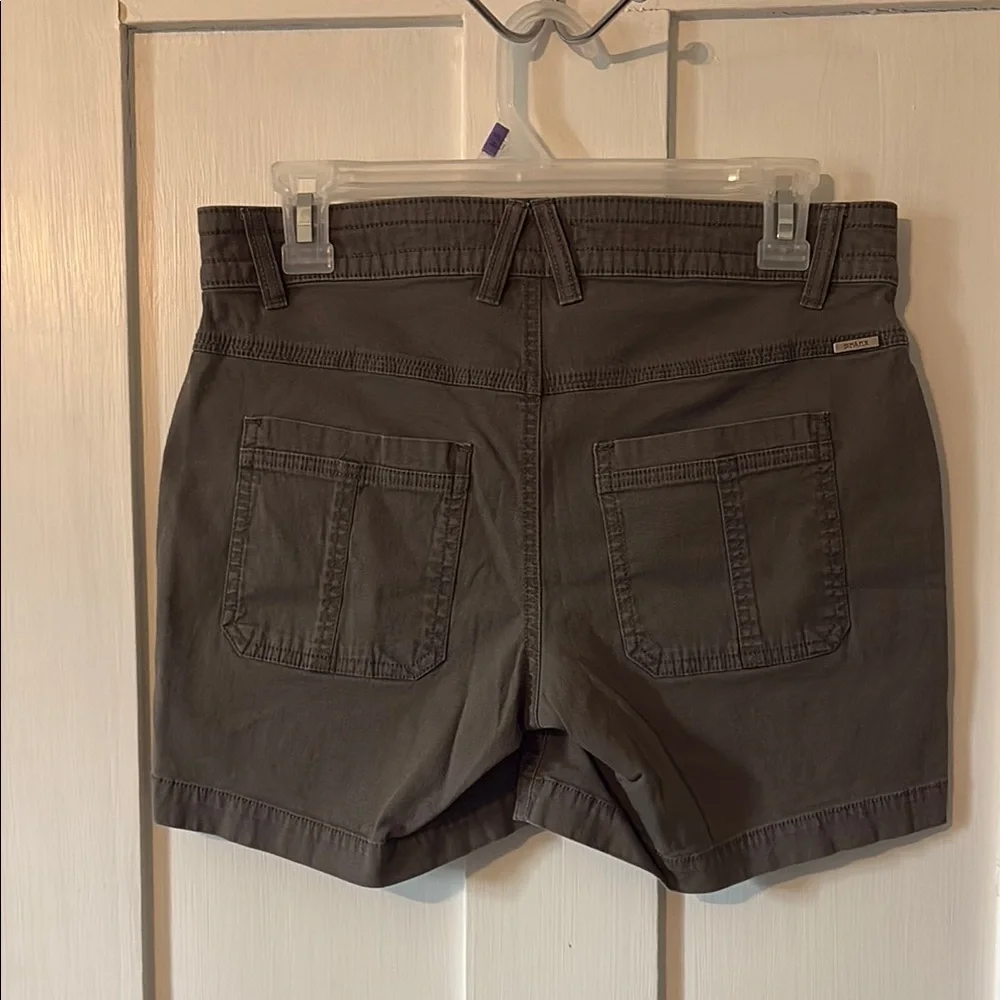 Prana Women's Gray/Brown Casual Shorts - Picture 2 of 2